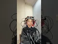 Getting my first digital perm Vlog
