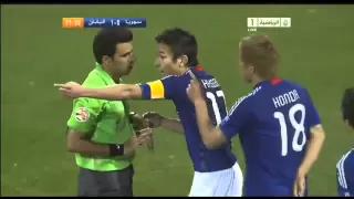 عصام الشوالي في مباراة سوريا واليابان في آسيا 2011 Flv 