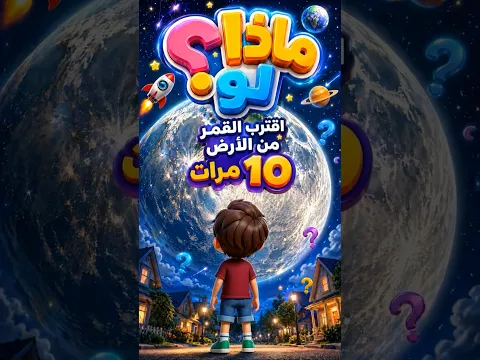 ماذا سوف يحدث اذا اقترب القمر من الأرض 10 مرات