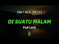 DI SUATU MALAM DI BULAN RAJAB - Sahabat Kuntriksi (Lagu Isra Miraj) Lyrik ( Cover Sahabat Kuntriksi)