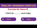 basic grammar practice exercises to improve grammar