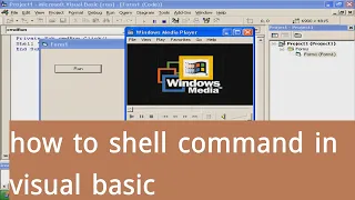 how to shell command in visual basic