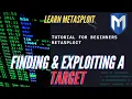 METASPLOIT - HOW TO SCAN AND EXPLOIT A TARGET