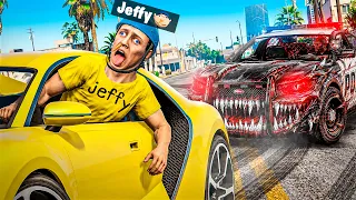 Finding CURSED POLICE CAR In GTA 5!