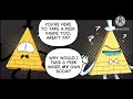 Bill Cipher meets Deity Bill Cipher Gravity Falls AU Fan Comic Dub Comic by fazfuri