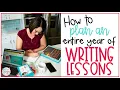How to Plan an Entire Year of Writing Lessons Not So Wimpy Teacher