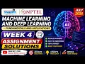 Machine Learning and Deep Learning - Fundamentals and Applications Week 4 Assignment Answers 2026