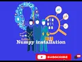 how to install numpy library in python hindi urdu
