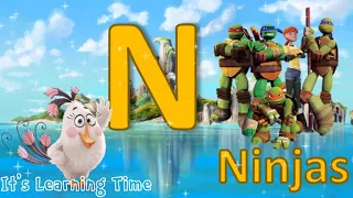 angry birds presents the alphabet its learning time official video
