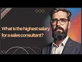 WHAT IS THE HIGHEST SALARY FOR A SALES CONSULTANT