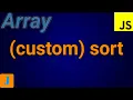 How To Sort Array Without Using Sort Method In JavaScript