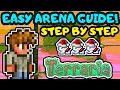 Terraria Easy Arena Building Guide Make your own OP Arena Lava Trap Included