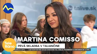 Martina Comisso má prvú skladbu v taliančine | Teleráno