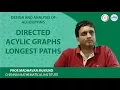 Directed acylic graphs longest paths
