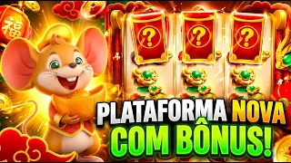 PLATAFORMA NOVA COM BÔNUS NO CADASTRO! PLATAFORMA NOVA CHEGOU! PLATAFORMA NOVA! FORTUNE MOUSE!