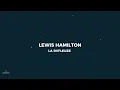 Lewis Hamilton - La rvfleuze (lyrics)