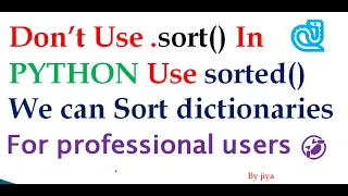 how to sort the data in python sort and sorted function in python dictionary sorting in pyth