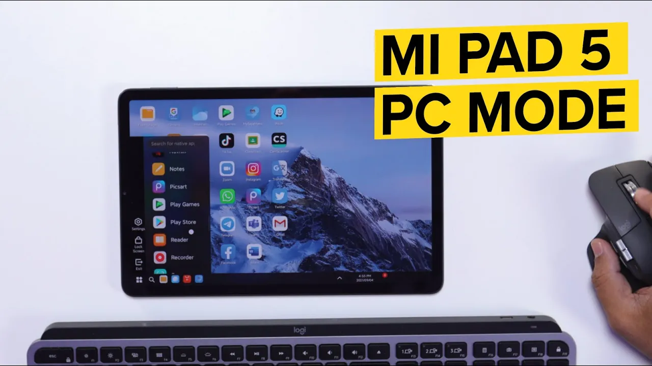 Xiaomi Mi Pad 5 Pro PC Mode