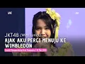 Download Lagu JKT48 - Ajak Aku Pergi Menuju ke Wimbledon (Lirik) (Lia, Gracie, Ribka) | TwT 17 Mei 2025