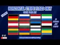 Flags with clean horizontal stripes only no symbols just colors Flag Flag