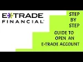How To Set Up An E trade Account