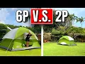 Coleman Sundome Tent 6-Person V S 4-Person V S 2-Person Tent Sizes