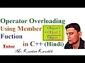 Binary Operator Overloading As Member Function in C