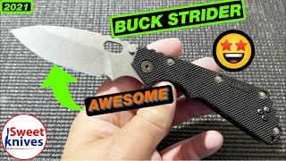 Buck Strider 889 Knife - Sharpened on Wicked Edge