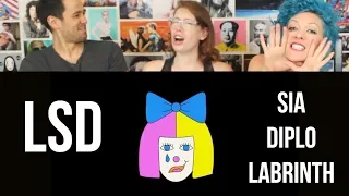 Download LSD - Genius - Sia, Diplo, Labrinth - REACTION MP3