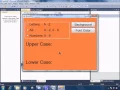 Visual Basic 2010 Express Tutorial 20 ColorDialog - Changing Background Font Color