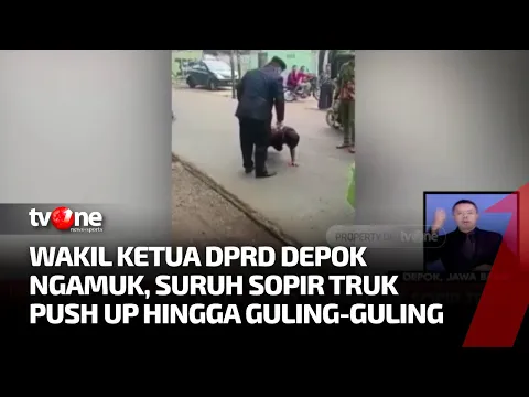 Wakil Ketua DPRD Depok Ngamuk ke Sopir Truk