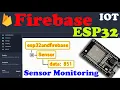 ESP32 Firebase Tutorial Setup Google Firebase account Send Sensor Data to Firebase Database IoT