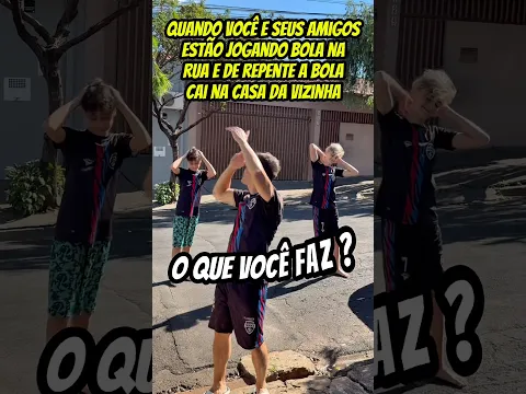 ⚽️ O QUE VOCÊ FARIA ? Comenta aí ⚽️ #shorts #futebolderua #junex #martins