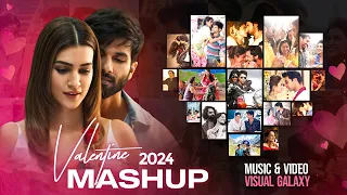 Download Valentine Mashup 2024 | Visual Galaxy | Romantic Love Mashup | Sidharth Malhotra | Love Mashup #2024 MP3