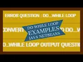 do while loop examples Java Netbeans Best Tips Easy to understand score full marks