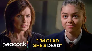 a young student confesses to murder of her rival law u0026 order svu