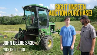 John Deere Swather Bought SIGHT UNSEEN From ONLINE AUCTION Will It RUN