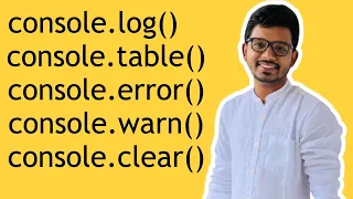 Javascript Console Methods Javascript Inbuilt Methods