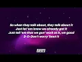 Chris Brown - Don't Think They Know (Lyrics) ft. Aaliyah
