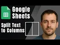 How to Separate a Text String into Columns in Google Sheets 2025 Split Feature Guide