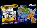 Formal Functional Perceptual Regions Explained AP Human Geography Unit 1