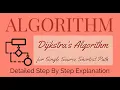 40 Dijkstra Algorithm Single Source Shortest Path Algorithm for