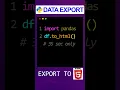 Pandas Python export to HTML