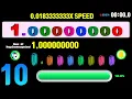 10 0 10 33 speed x0 0183333333 countup timer alarm with Base - 62 NegaDuohexagesimal