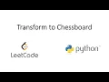 Leetcode - Transform to Chessboard Python