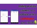 Adding multiple columns to your ListView part