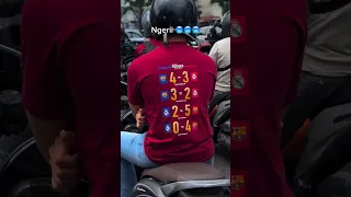 مشجع برشلوني يغلق فم مشجعي الريال  مشجع برشلوني يغلق فم مشجعي الريال