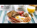 Breakfast at Hilton Garden Inn Al Muraqabat Hotel Dubai