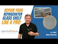 How To Replace Refrigerator Glass Shelf MHL61952330