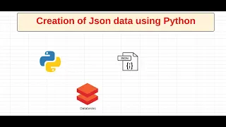 Creation of Json data using Python